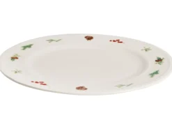 Sæt med 16 stykker spisestel MARJORAM Porcelæn Hvid