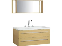 Sæt af badeværelsesmøbler ALMERIA Beige
