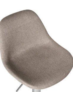 Sæt af 2 barstole KAHLA Brungrå