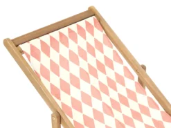 Sæt af 2 erstatningsbetræk til liggestol ANZIO/AVELLINO 113 x 44 cm Murstensrød