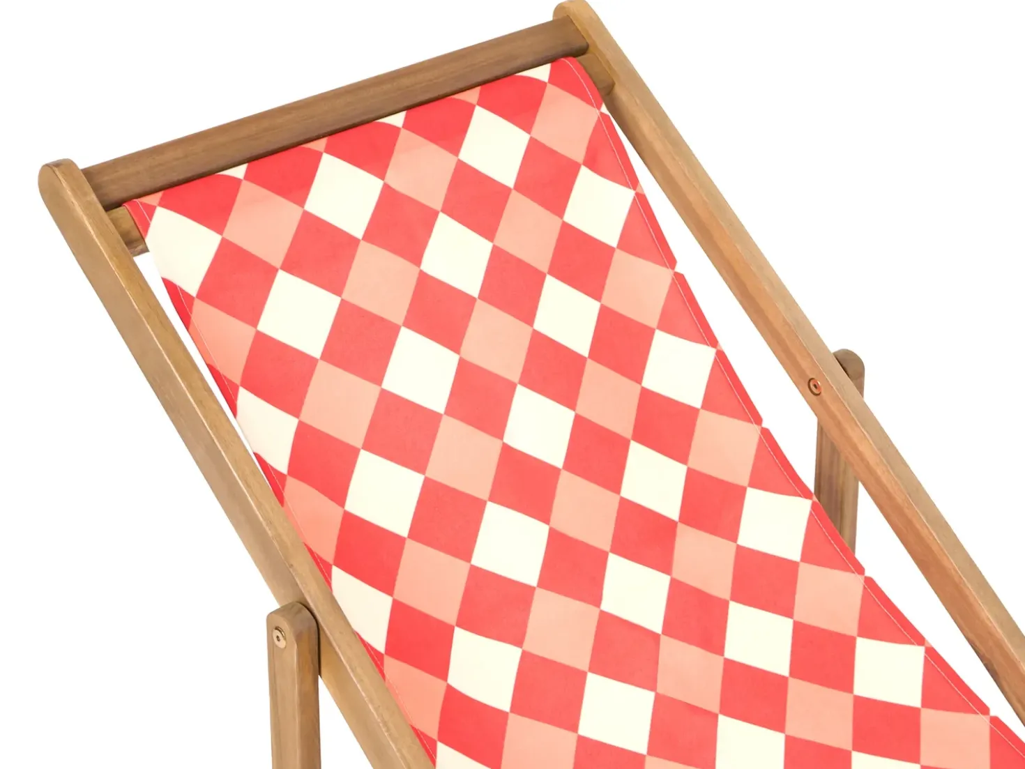 Sæt af 2 erstatningsbetræk til liggestol ANZIO/AVELLINO 113 x 44 cm Rød