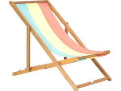Sæt af 2 erstatningsbetræk til liggestol ANZIO/AVELLINO 113 x 44 cm Multifarvet