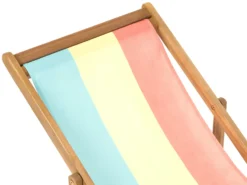 Sæt af 2 erstatningsbetræk til liggestol ANZIO/AVELLINO 113 x 44 cm Multifarvet