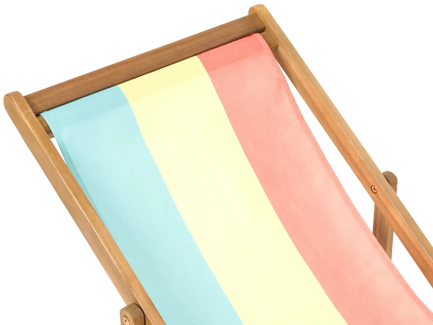 Sæt af 2 erstatningsbetræk til liggestol ANZIO/AVELLINO 113 x 44 cm Multifarvet