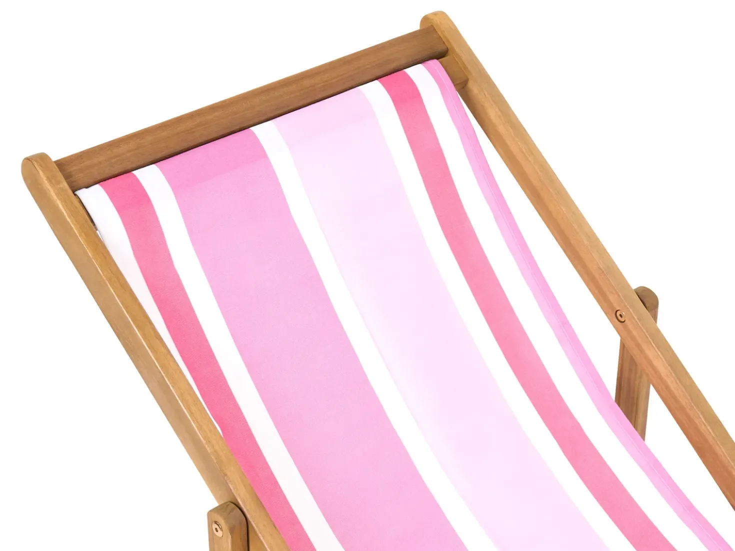 Sæt af 2 erstatningsbetræk til liggestol ANZIO/AVELLINO 113 x 44 cm Lyserød