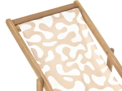 Sæt af 2 erstatningsbetræk til liggestol ANZIO/AVELLINO 113 x 44 cm Beige