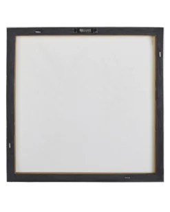 Sæt af 3 fotorammer APESIKA Natur motiv 30 x 30 cm Guld