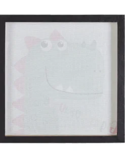 Sæt af 3 fotorammer BINGUI Motiv for børn 30 x 30 cm Multifarvet