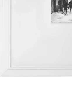 Sæt af 7 fotorammer ZINARE Urbant motiv Hvid