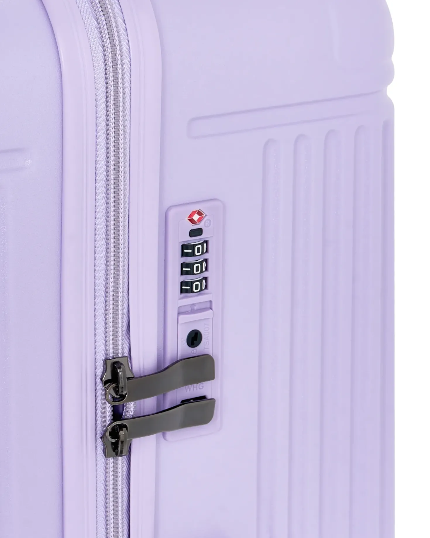 Sæt af 3 hardcase-kufferter MYNTIS Lilla