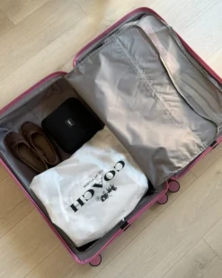 Sæt af 3 hardcase-kufferter TONSAI Lyserød
