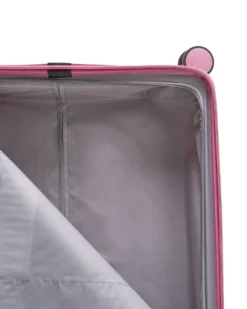 Sæt af 3 hardcase-kufferter TONSAI Lyserød