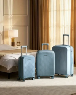 Sæt af 3 hardcase-kufferter TONSAI Blå
