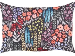 Sæt af 2 havehynder CASTELARO Blomstermønster 40 x 60 cm Multifarvet