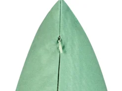 Sæt af 2 havehynder FLYLEAF Plante mønster 45 x 45 cm Grøn