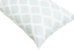 Sæt af 2 havehynder KALAMOS Geometrisk mønster 40 x 70 cm Mintgrøn