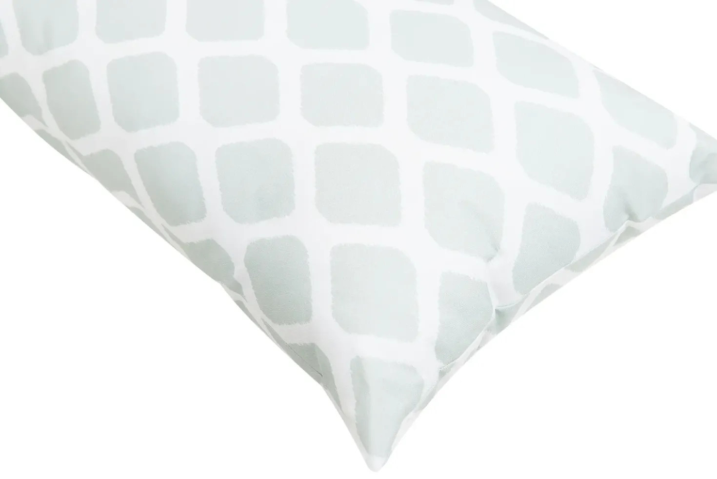 Sæt af 2 havehynder KALAMOS Geometrisk mønster 40 x 70 cm Mintgrøn
