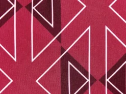 Sæt af 2 havehynder MEZZANO Geometrisk mønster 40 x 60 cm Fuchsia