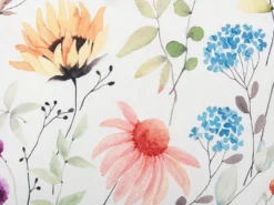 Sæt af 2 havehynder MONESI Blomstermønster 45 x 45 cm Multifarvet