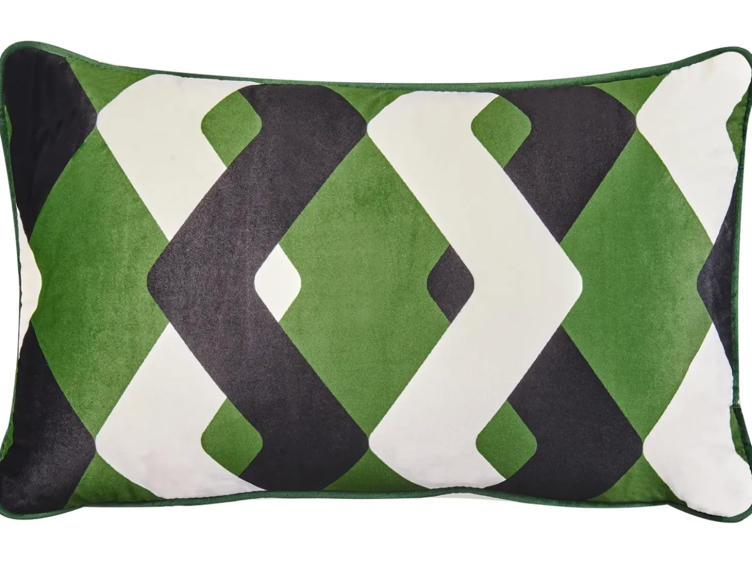 Sæt af 2 havehynder SWAY Geometrisk mønster 30 x 50 cm Multifarvet