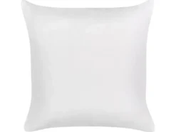 Sæt af 2 havehynder TORBORA Plante mønster 45 x 45 cm Hvid Blå