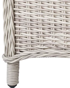 Sæt af 2 havelænestole CASCAIS PE-rattan Beige