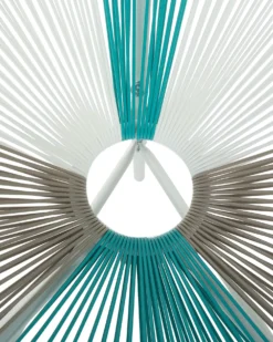 Sæt af 2 havestole ACAPULCO PE-rattan Hvid