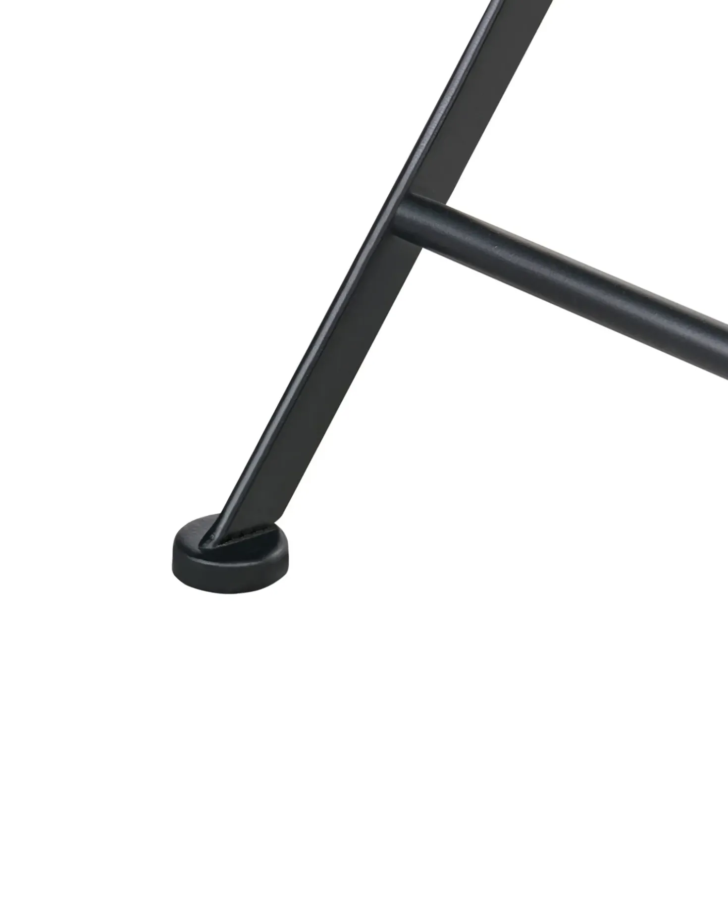 Sæt af 2 havestole AGGIUS Foldbar Metal Sort