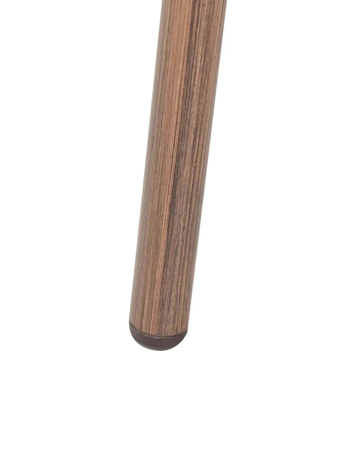 Sæt af 4 havestole CASPRI PE-rattan Sort/hvid