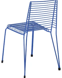 Sæt af 2 havestole CHIEVE Metal Blå