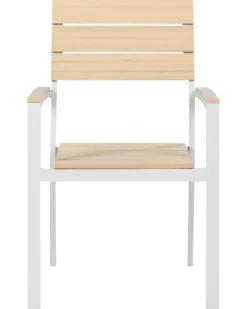 Sæt af 6 havestole COMO Beige