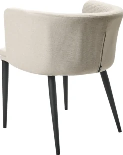 Sæt af 2 havestole LIMASSON Beige