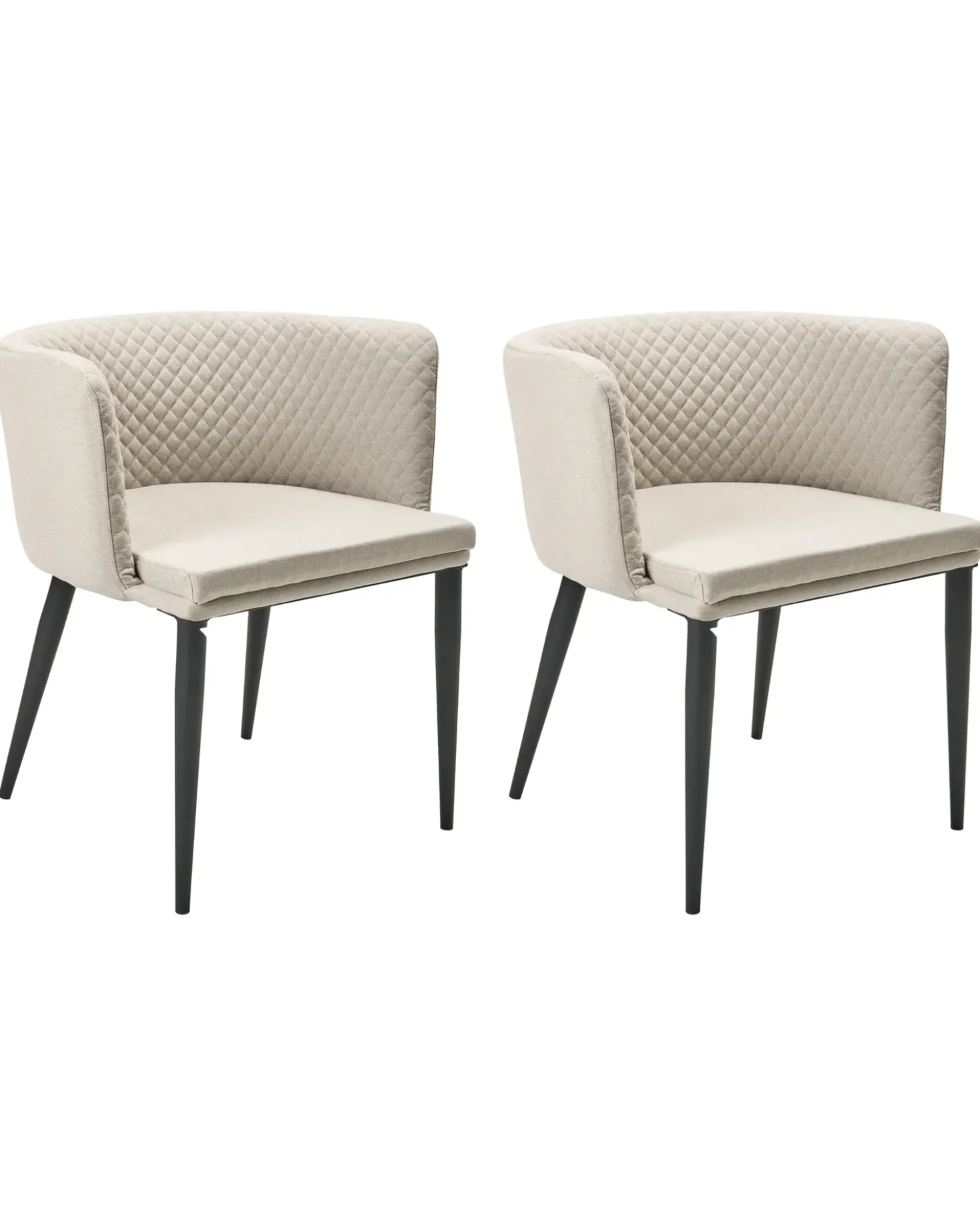 Sæt af 2 havestole LIMASSON Beige