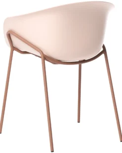Sæt af 2 havestole METEORA Syntetisk materiale Beige