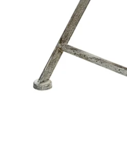 Sæt af 2 havestole NURRA Foldbar Metal Grå