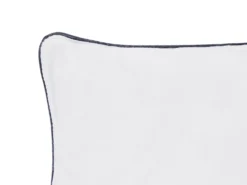 Sæt af 2 hovedpuder PELISTER Lav Microfiber 80 x 80 cm Hvid