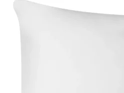 Sæt af 2 hovedpuder TRIGLAV Lav Polyester 80 x 80 cm Hvid