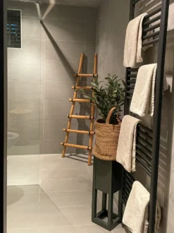 Sæt af 2 kurve KAELLA Jute Sand Beige