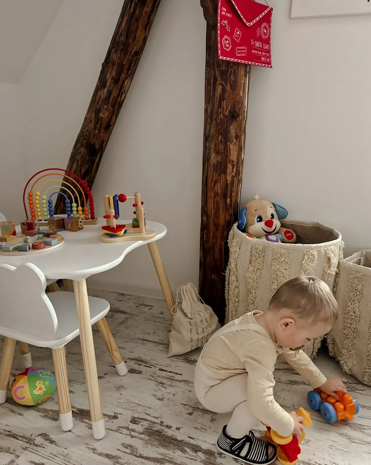 Sæt af 2 kurve KAKKI Bomuld Beige