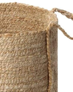 Sæt af 3 kurve WADH Jute Naturlig
