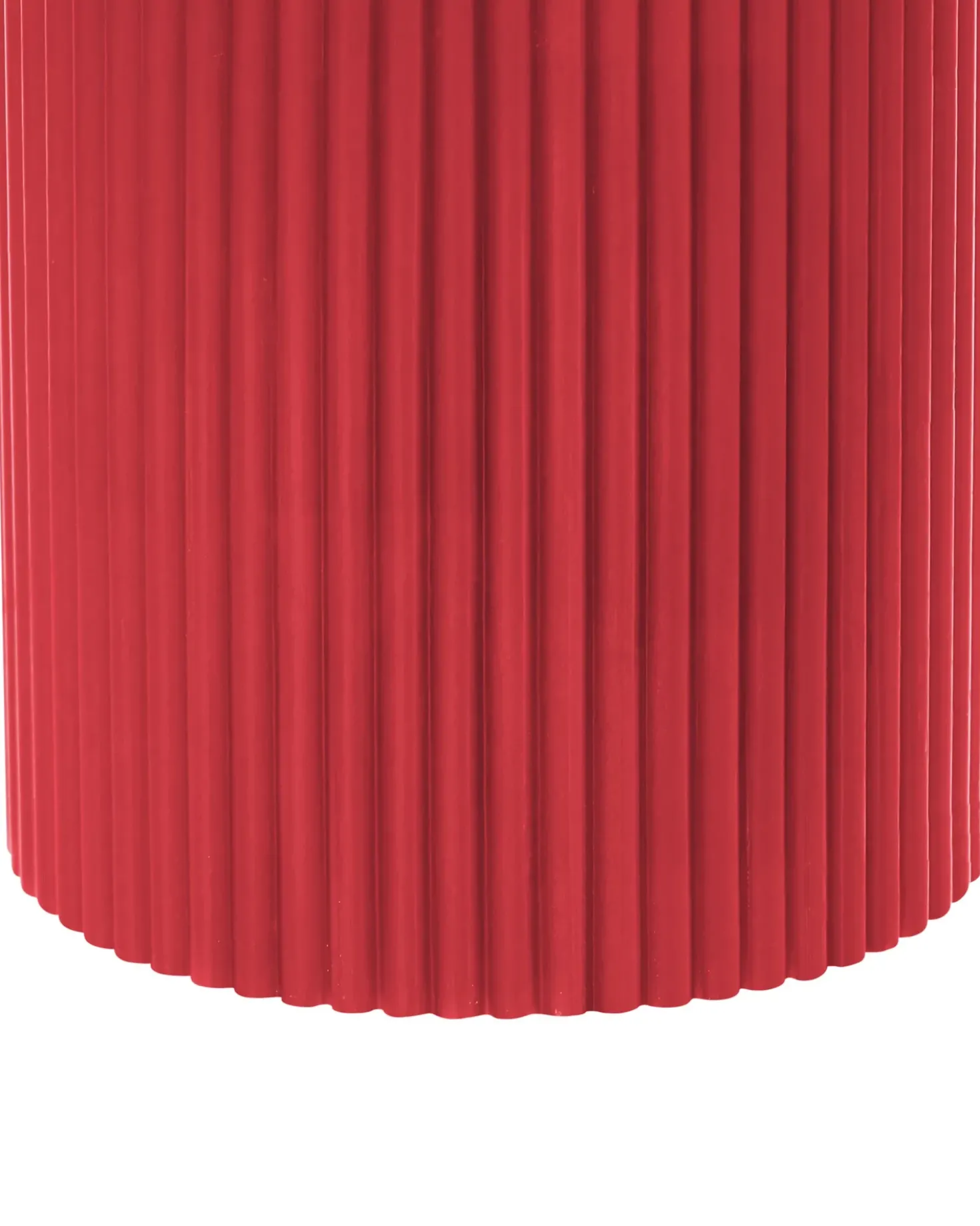 Sæt af 6 LED-stearinlys NOISETTE 10/16 cm Rød