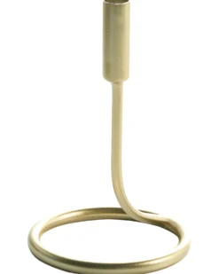 Sæt af 2 lysestager BUNYU Metal 19/28 cm Guld