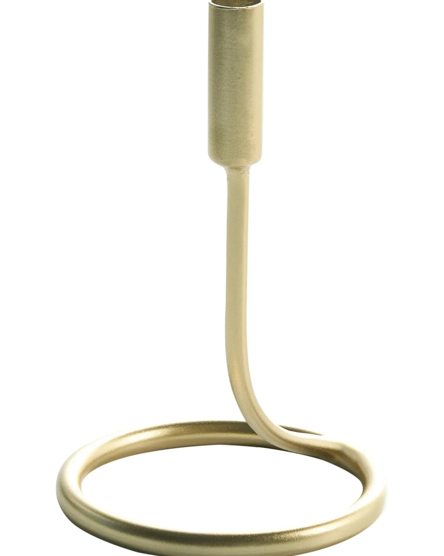 Sæt af 2 lysestager BUNYU Metal 19/28 cm Guld