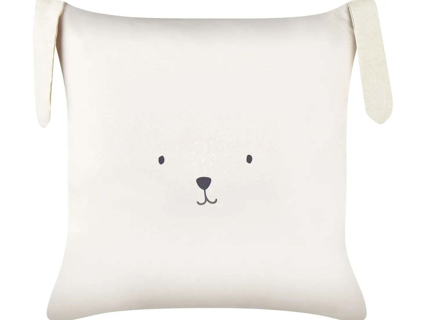 Sæt af 2 pyntepuder CONEY Bomuld 45 x 45 cm Lys Beige