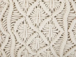 Sæt af 2 pyntepuder GOREME Bomuld 45 x 45 cm Lys Beige Geometrisk mønster