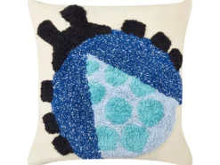 Sæt af 2 pyntepuder LADYBIRD Bomuld 45 x 45 cm Multifarvet