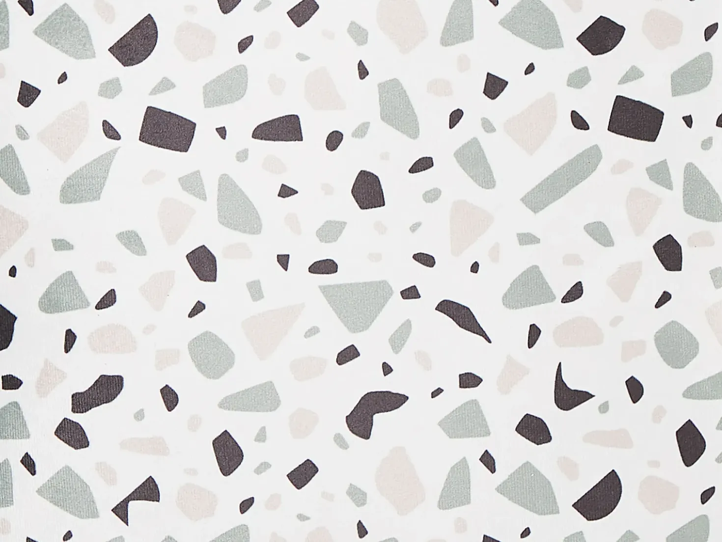 Sæt af 2 pyntepuder LAVENDER Velour 45 x 45 cm Hvid Terrazzo mønstre