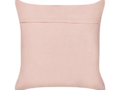 Sæt af 2 pyntepuder LEEA Bomuld 45 x 45 cm Pastellrosa