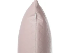 Sæt af 2 pyntepuder PASQUE Velour 45 x 45 cm Lyserød Ensfarvet