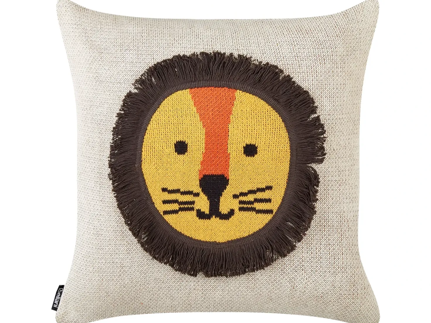 Sæt af 2 pyntepuder SARANGAR Bomuld 45 x 45 cm Beige